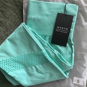 NVGTN mint reveal seamless leggings in Small